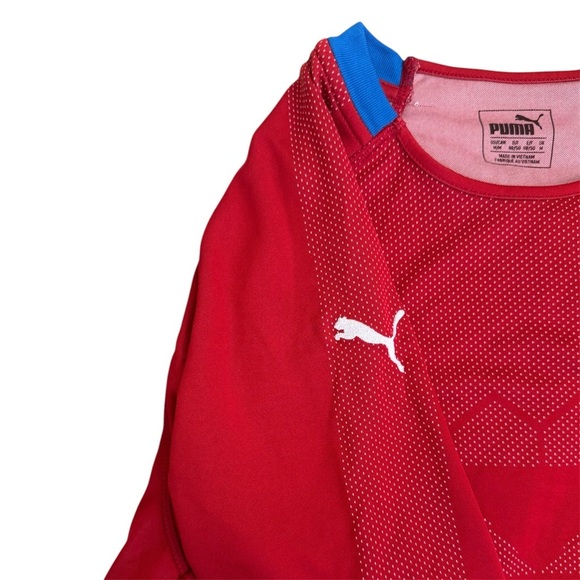 2018-19 Puma Czechia National Home Football Jersey Size: M - Picture 4 of 10